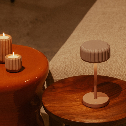 Bistrolampe Dentelles Mini Recharge Mocha