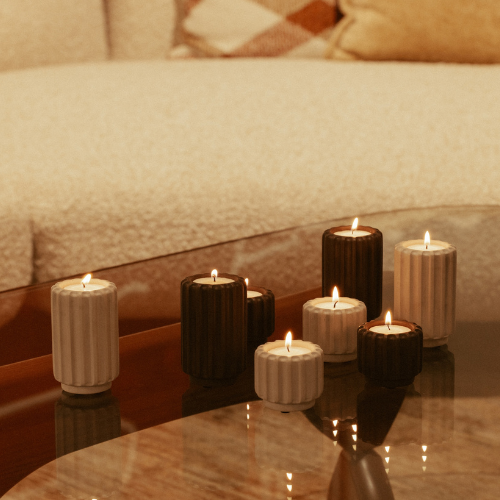 Teelichthalter  Dentelles Wide Silk