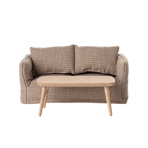 Maileg mouse coffee table nature