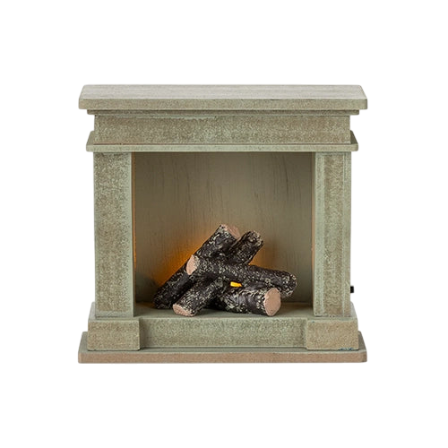 Maileg Kamin Miniature Dusty Green