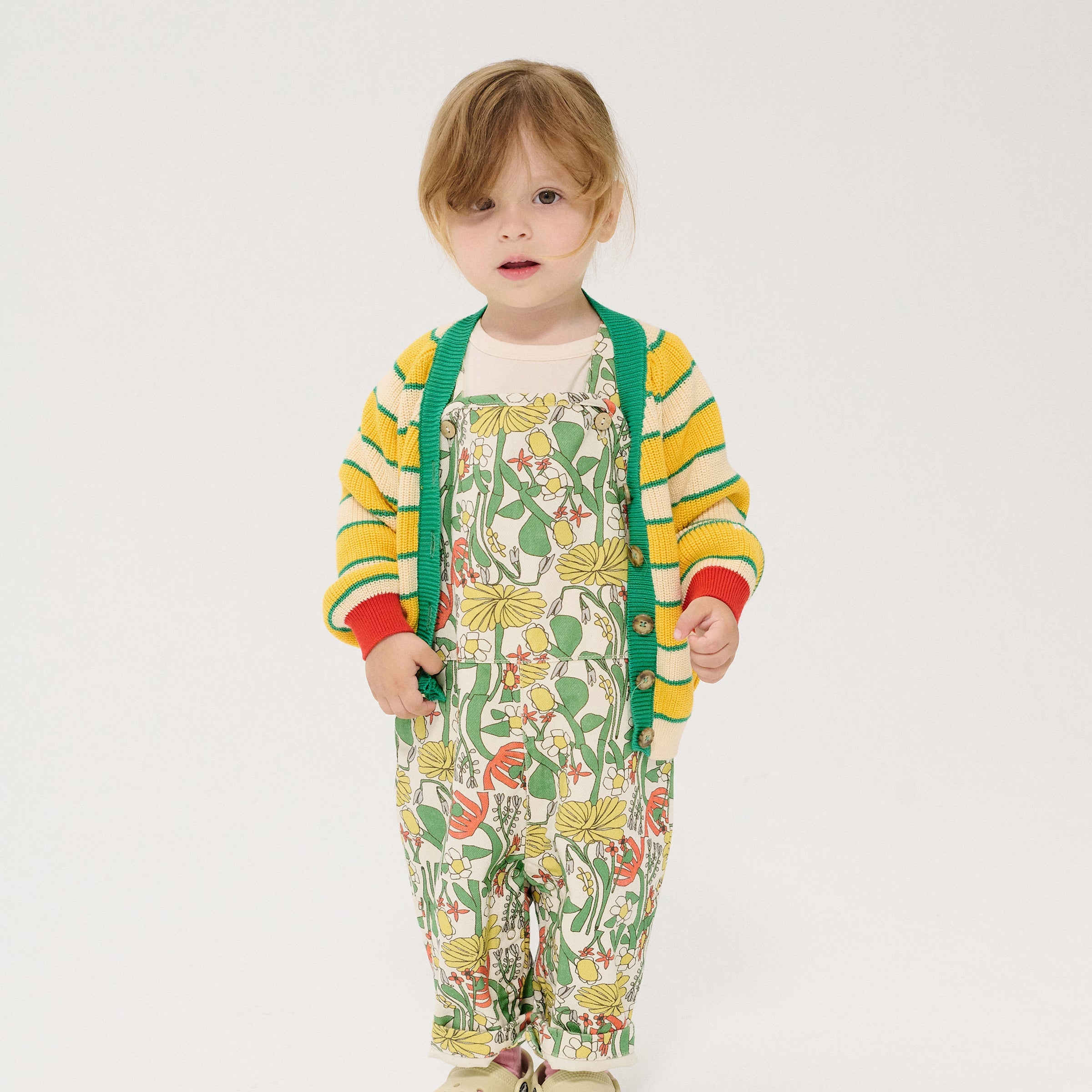 Baby Strickjacke BC Striped Multicolor