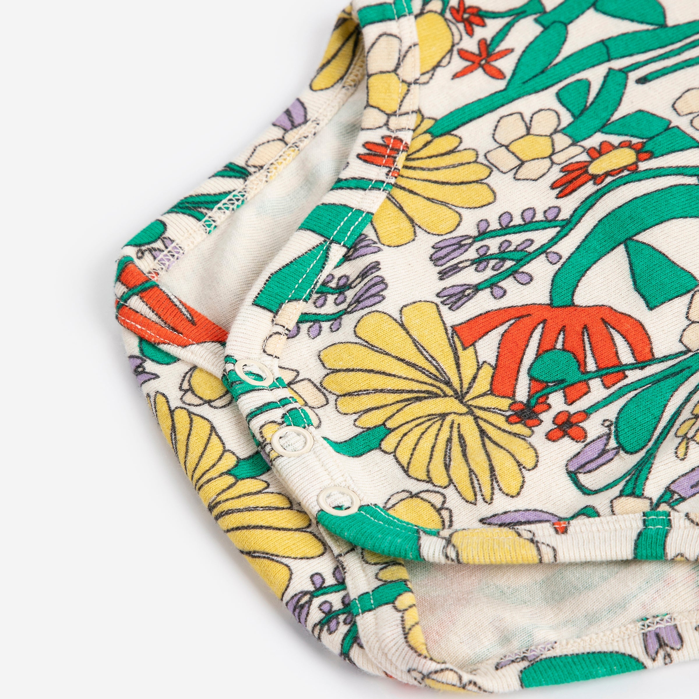 Body bébé couleur herboriste blanc cassé