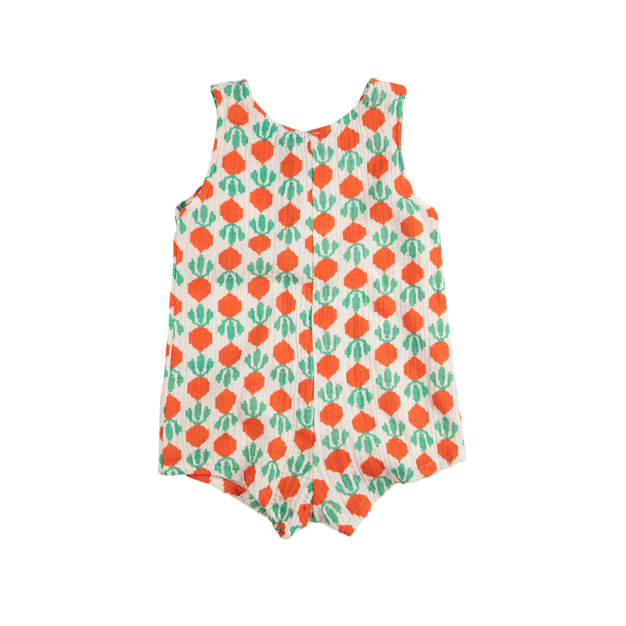 Baby romper Cool Radish White