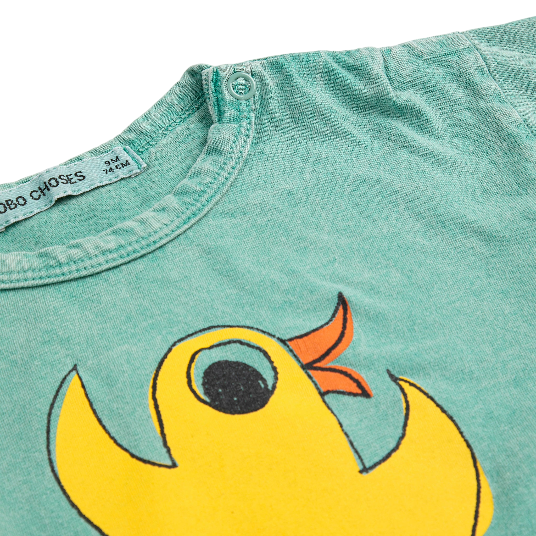 Baby T-Shirt Flying Oranges Green
