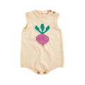 Dors-bien bébé Pixel Sugar Beet White