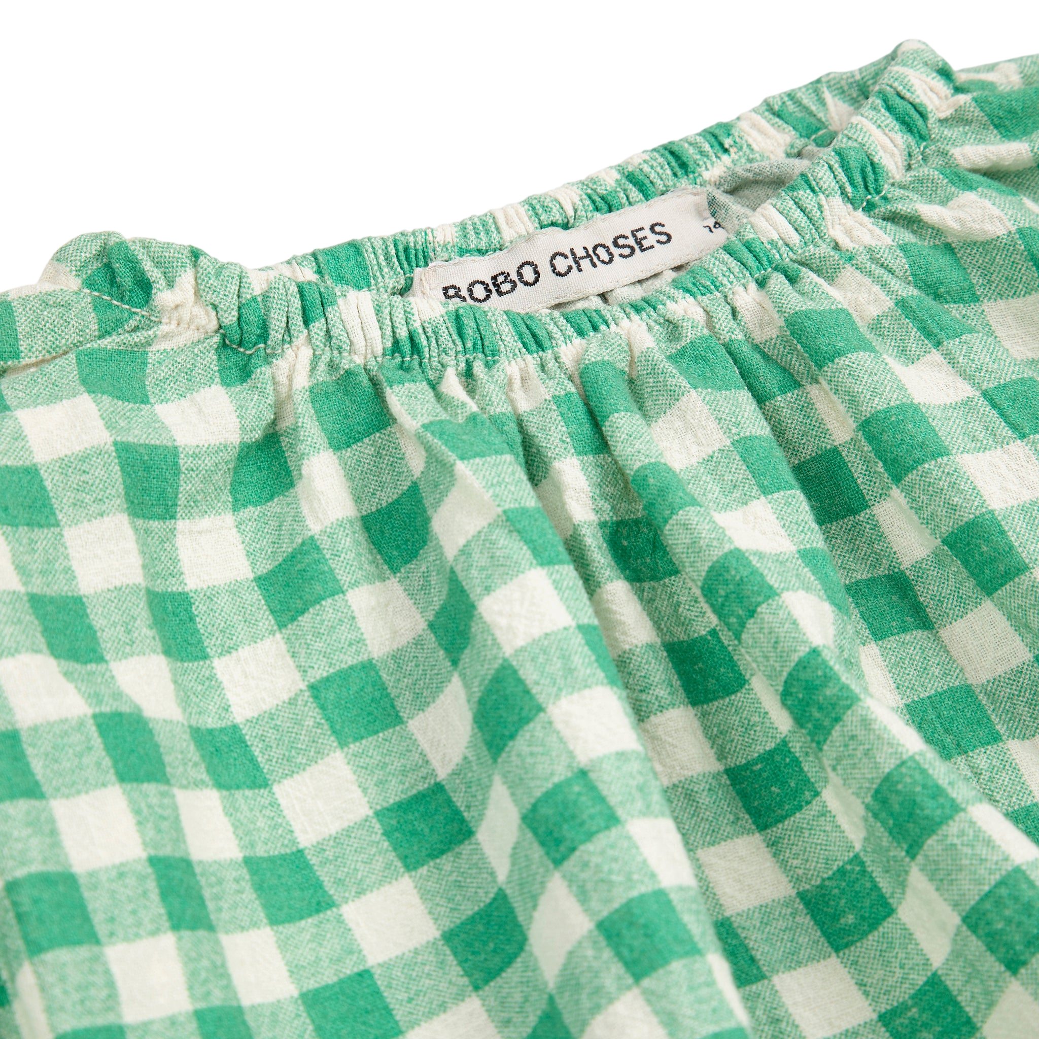 Baby Bluse Pixel Sugar Beet Green