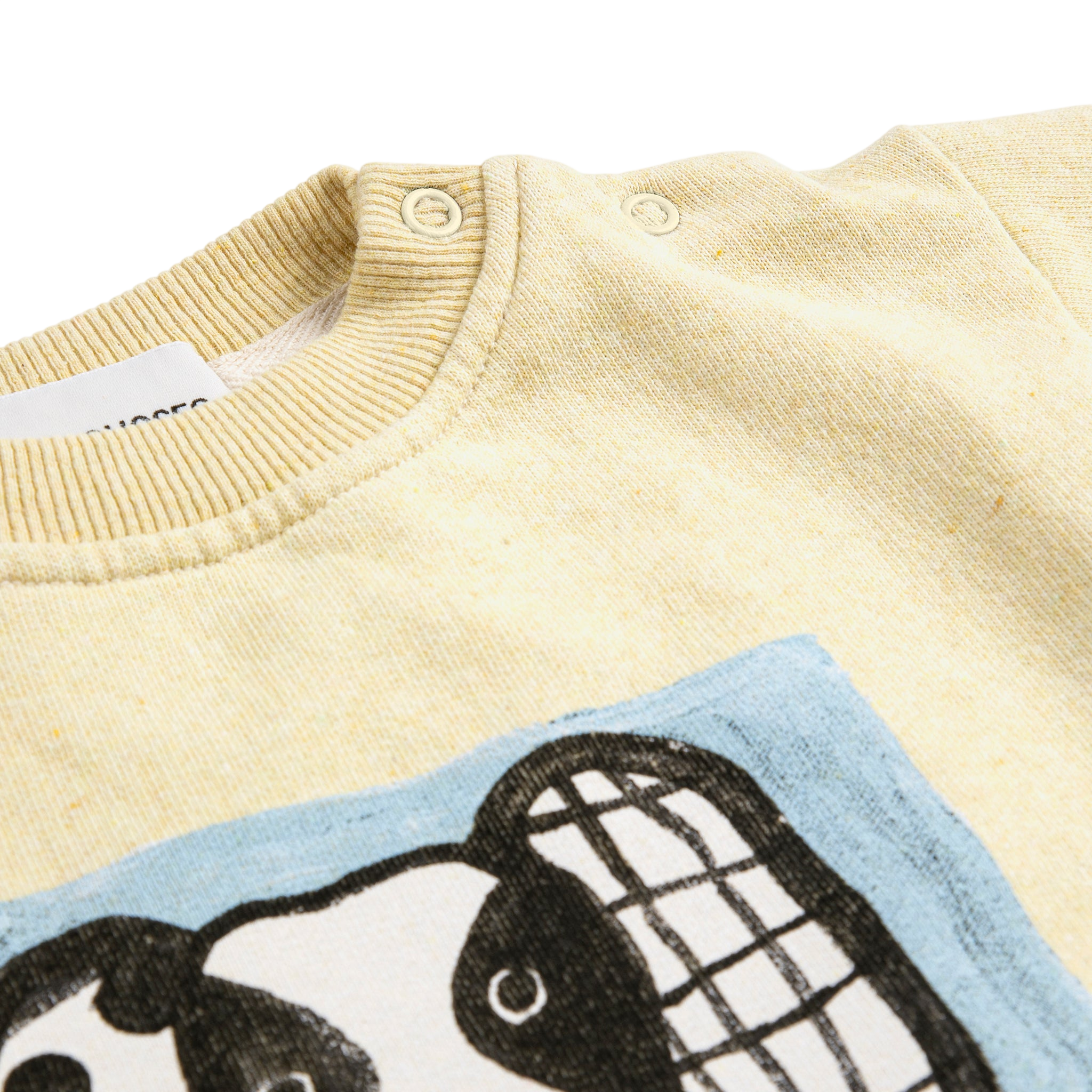 Baby Sweatshirt Van Dog Yellow