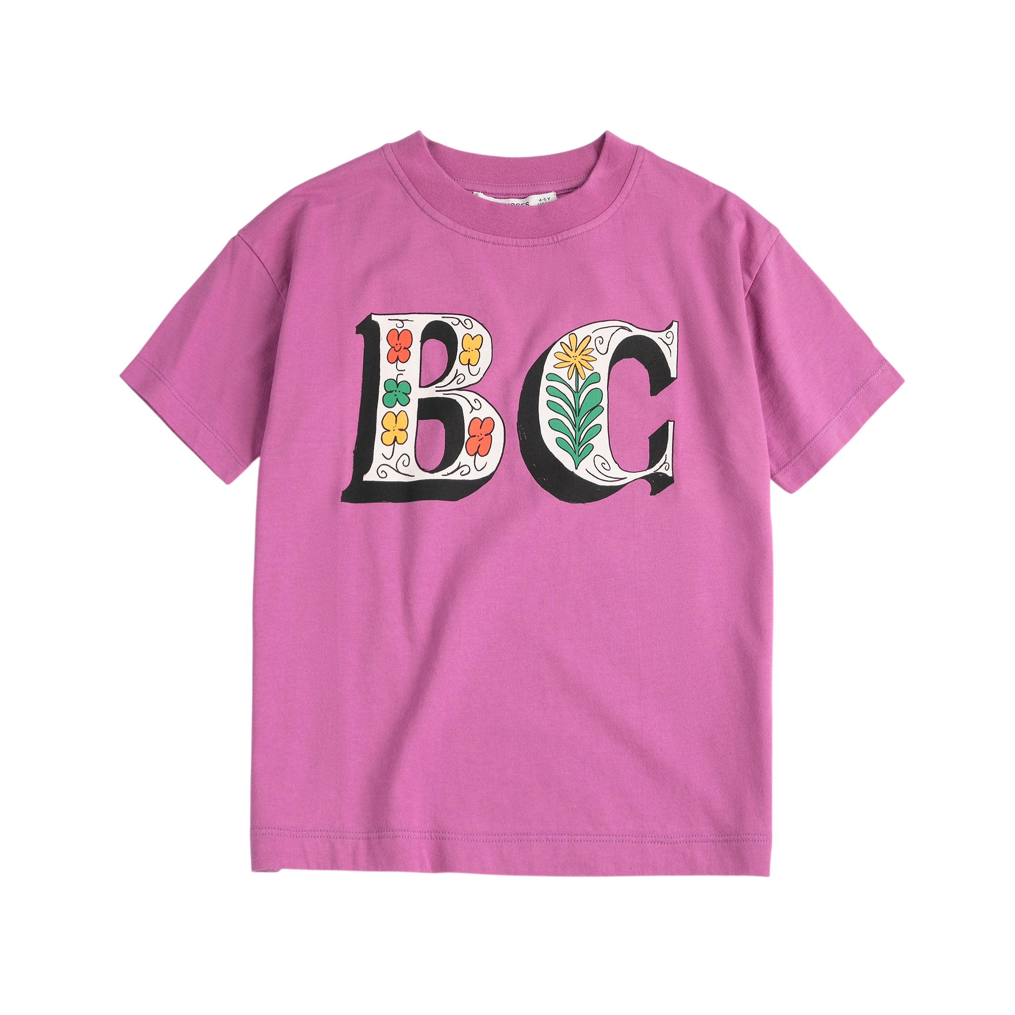 Spring Letters Purple T-shirt