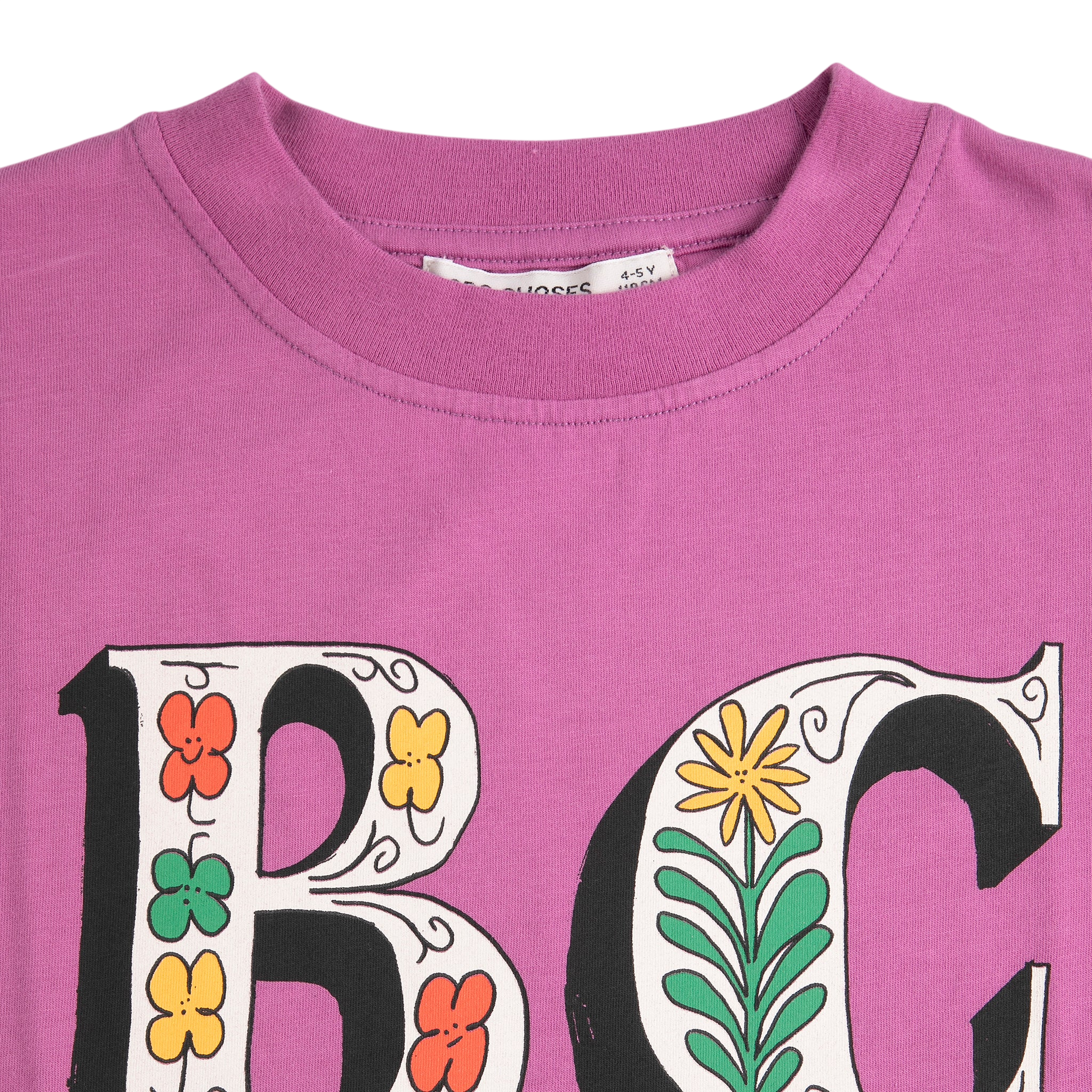 T-Shirt Spring Letters Purple