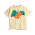 T-shirt jaune mandarine