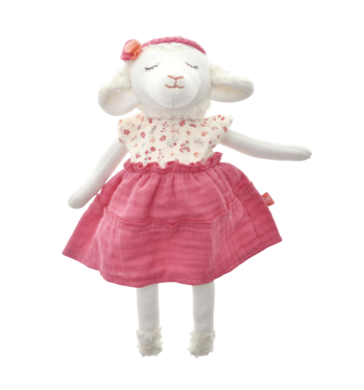 Grande poupée agneau