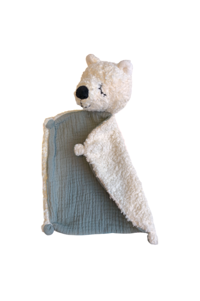 Doudou ours polaire