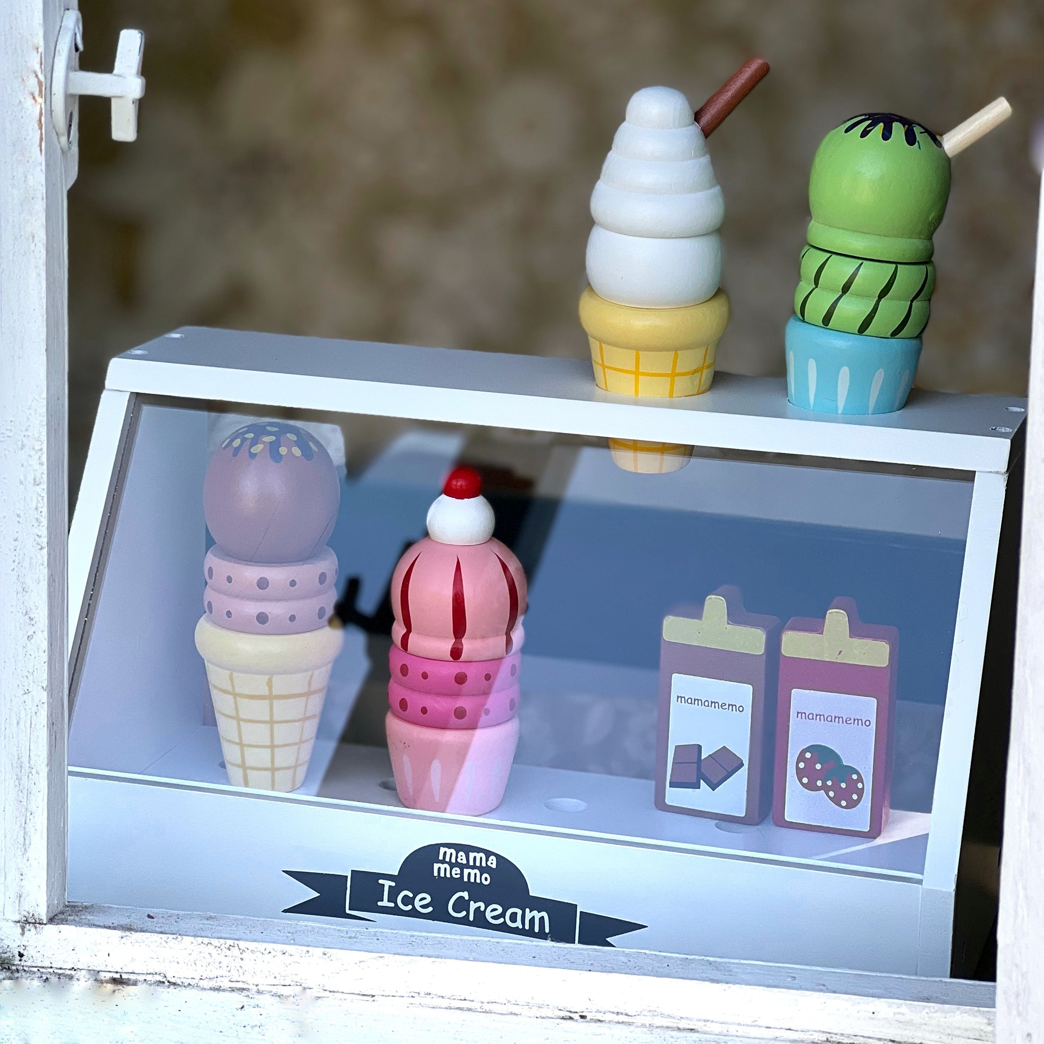 Ice cream stand
