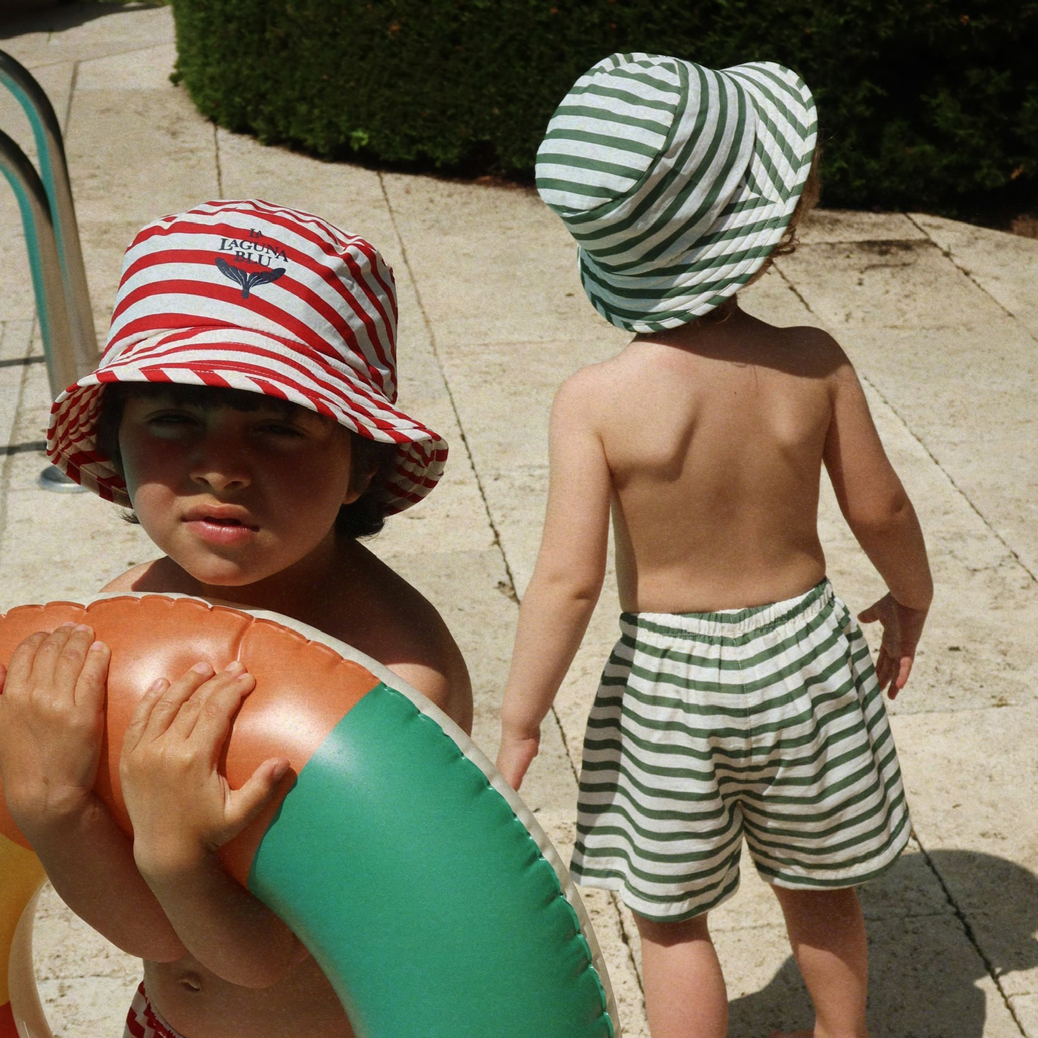 Sonnenhut Asnou Stripe Rouge