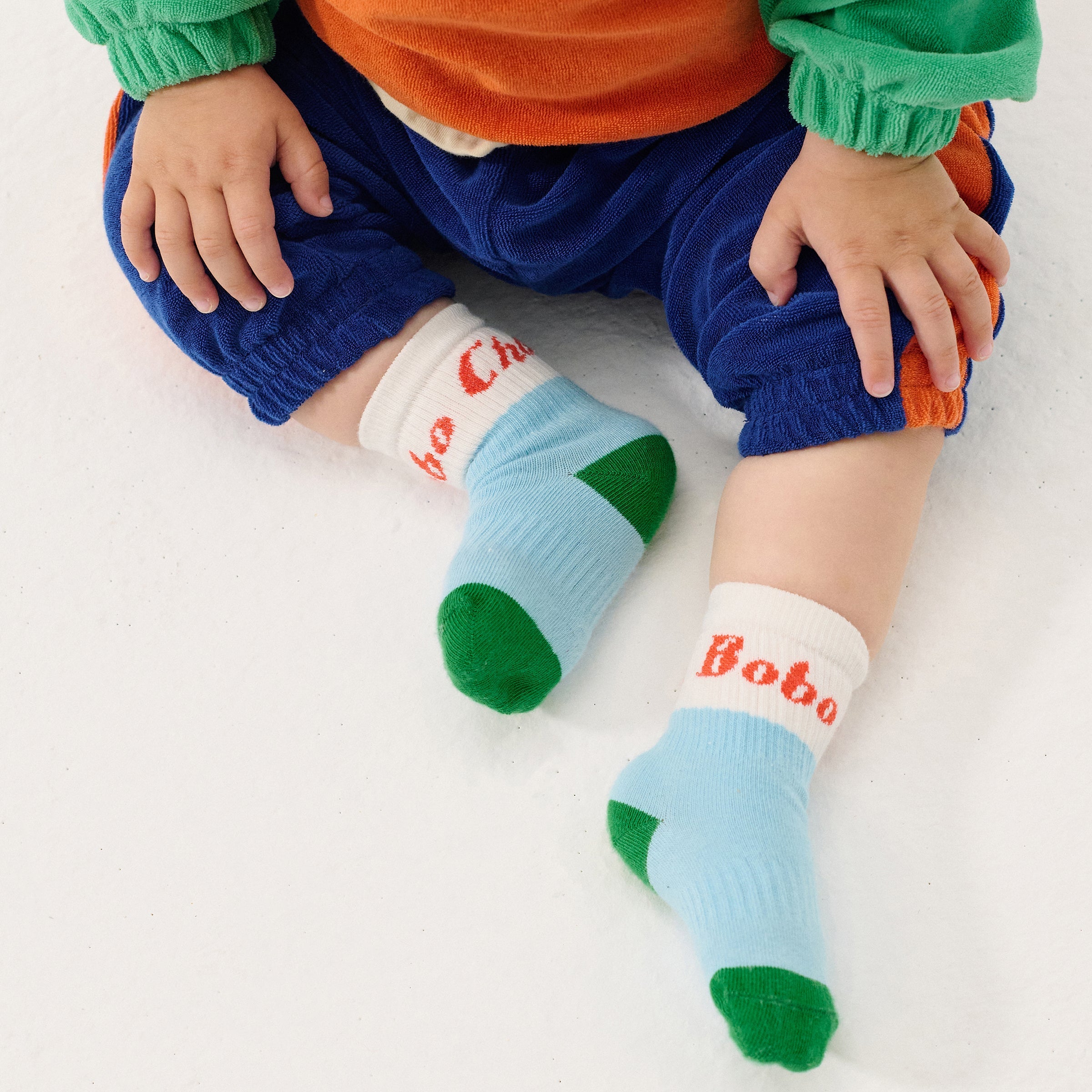 Chaussettes bébé Bobo Choses Light Blue