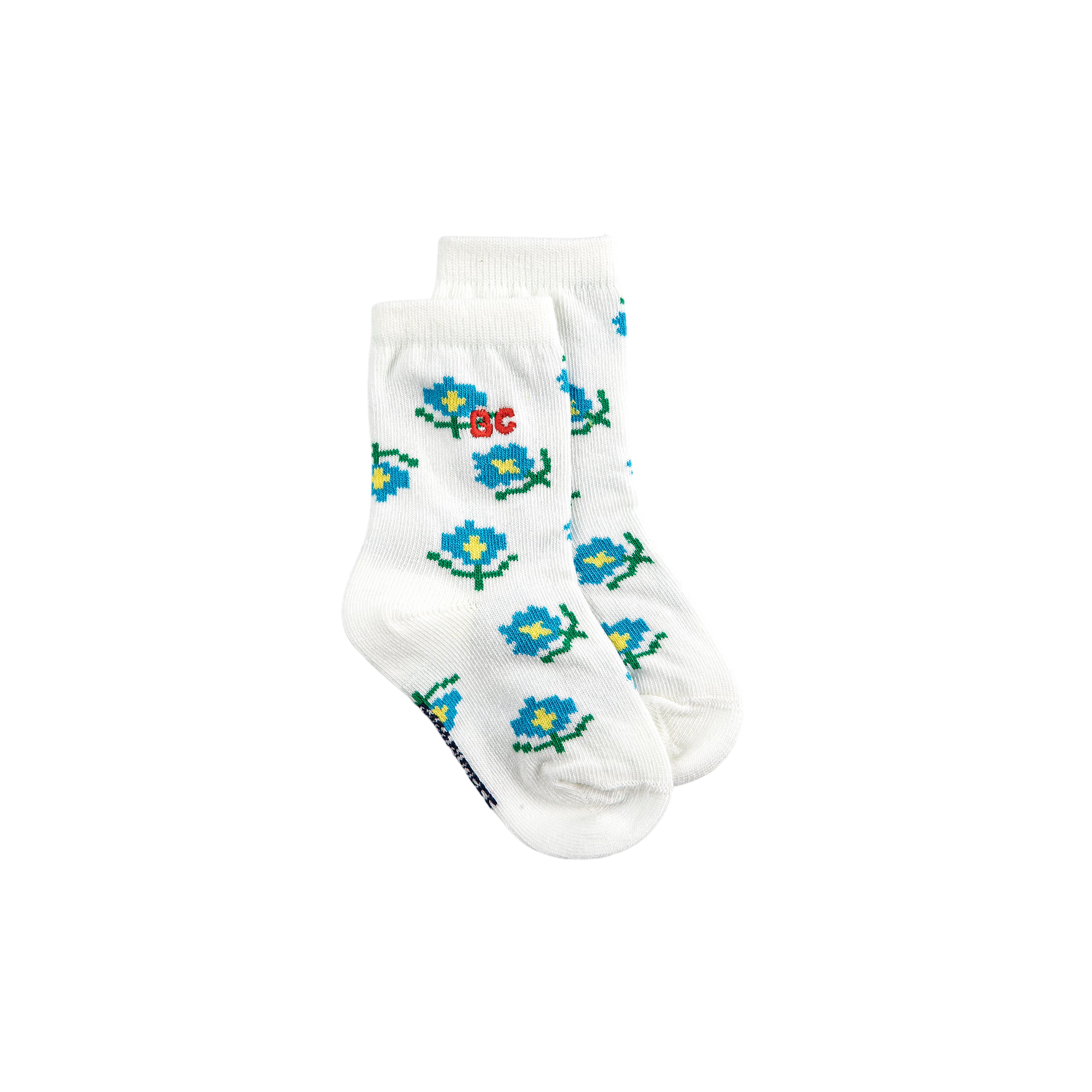 Baby Socken Flower 2er-Set Multicolor