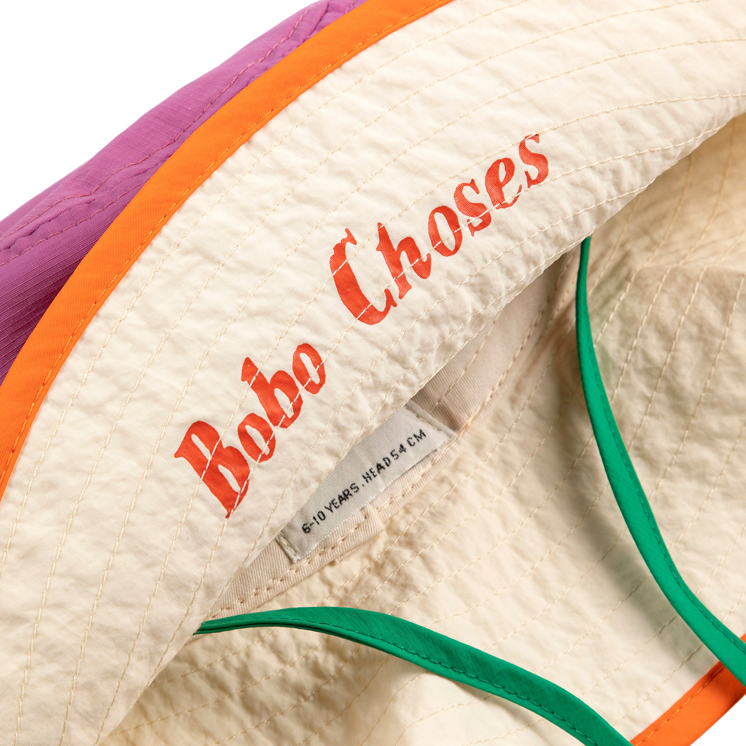 Chapeau de soleil pour bébé Bobo Choses Purple