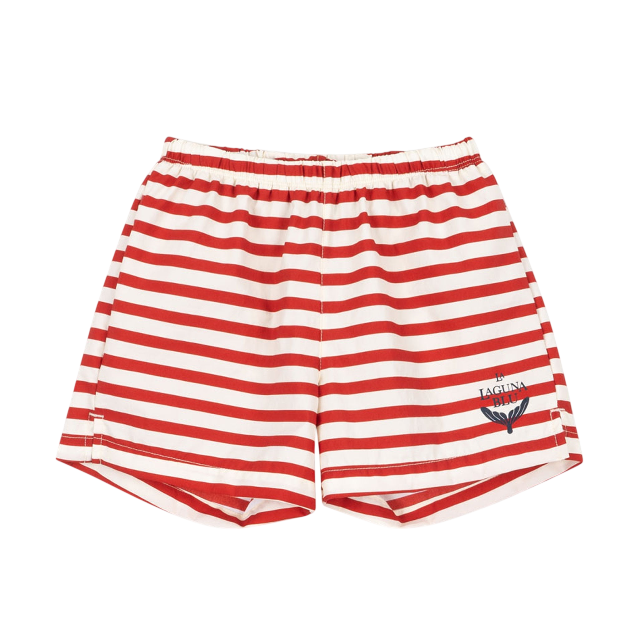 Badeshorts Asnou Stripe Rouge