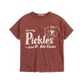 T-shirt Pickles The Dog Brown
