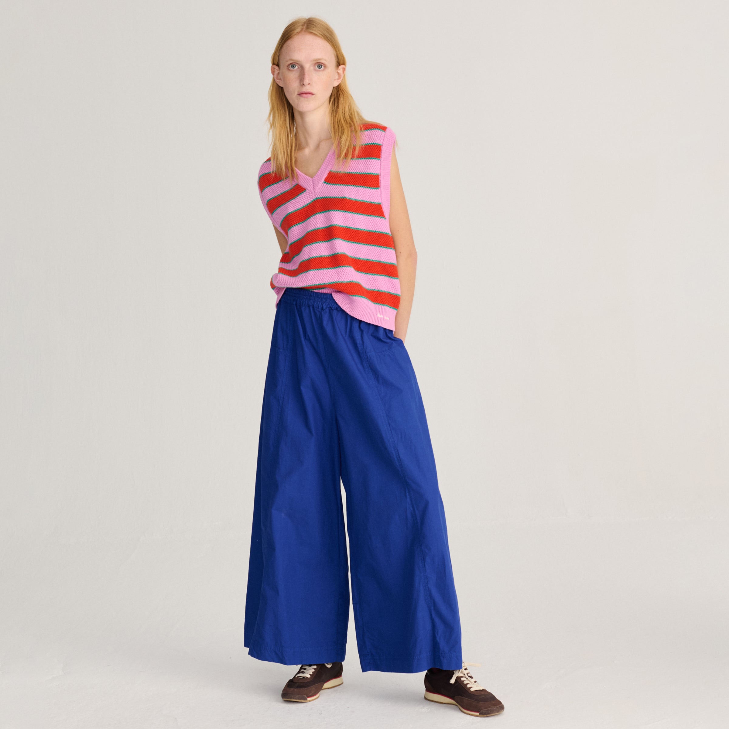 Adult Culotte Paper Touch Blue