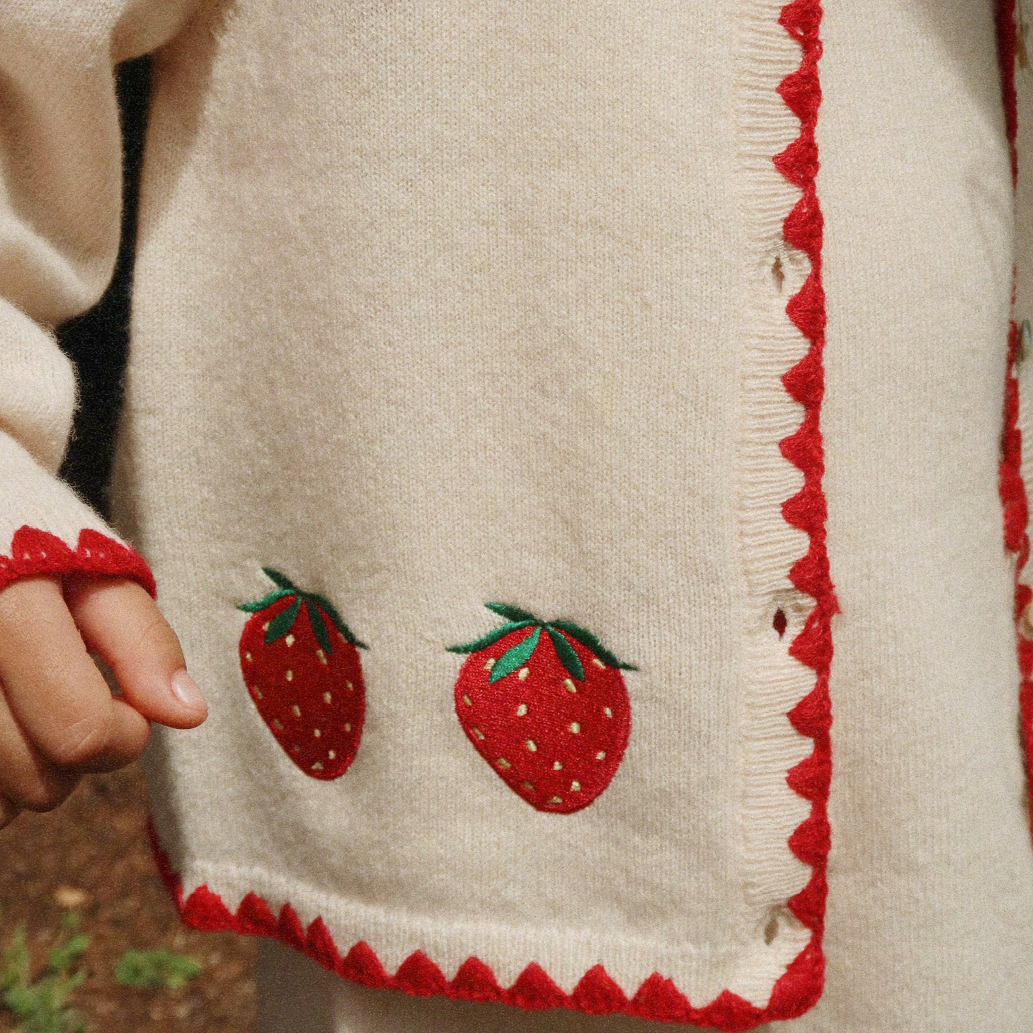 Strickjacke Collette Buttercream