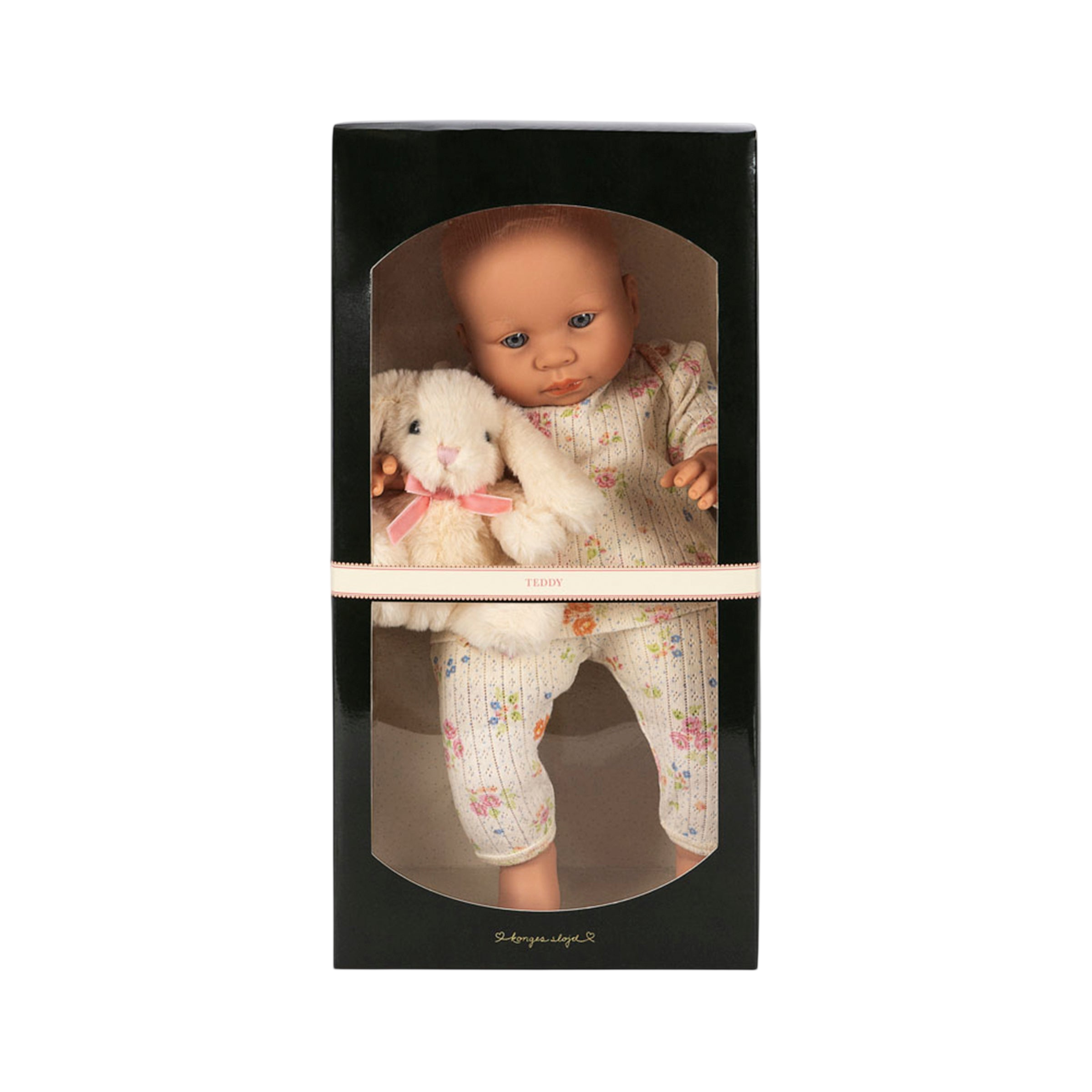 Puppe mit Teddy Nonoka