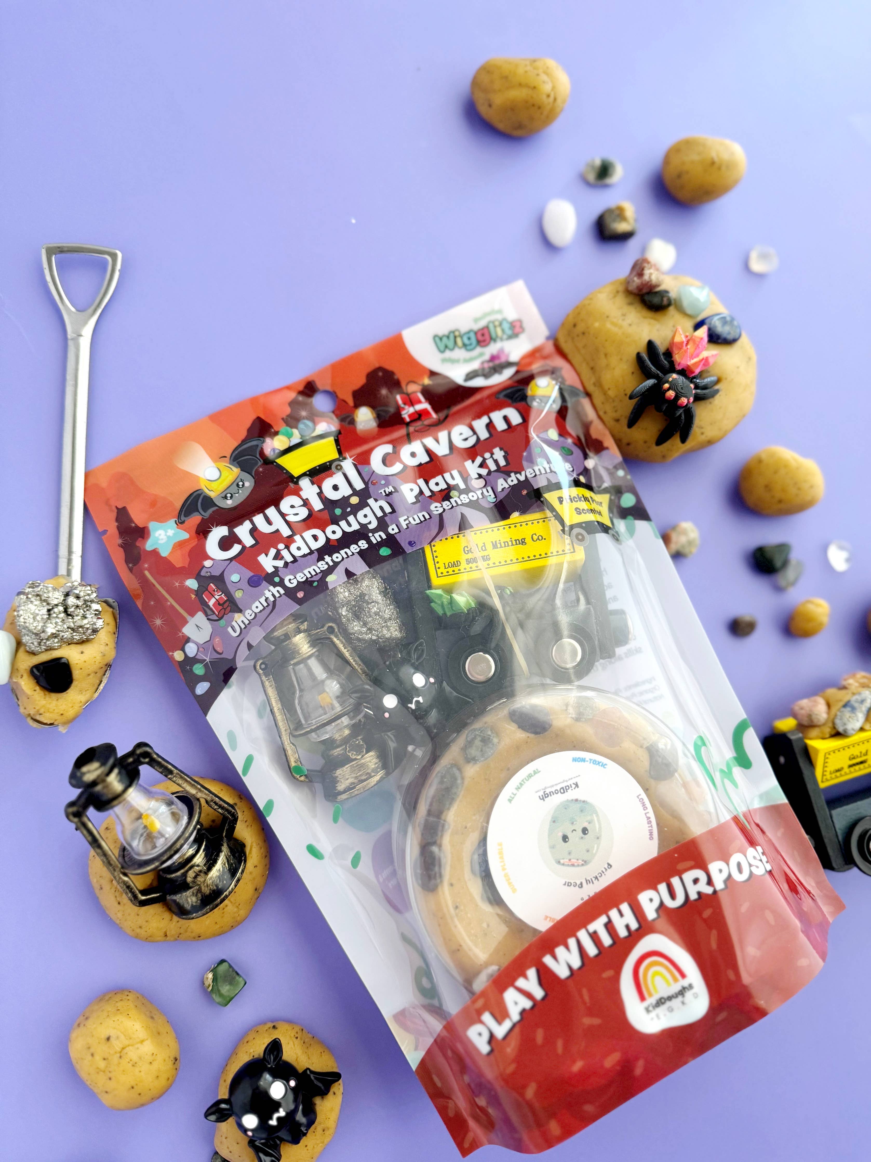 Knete Set Kristallhöhle