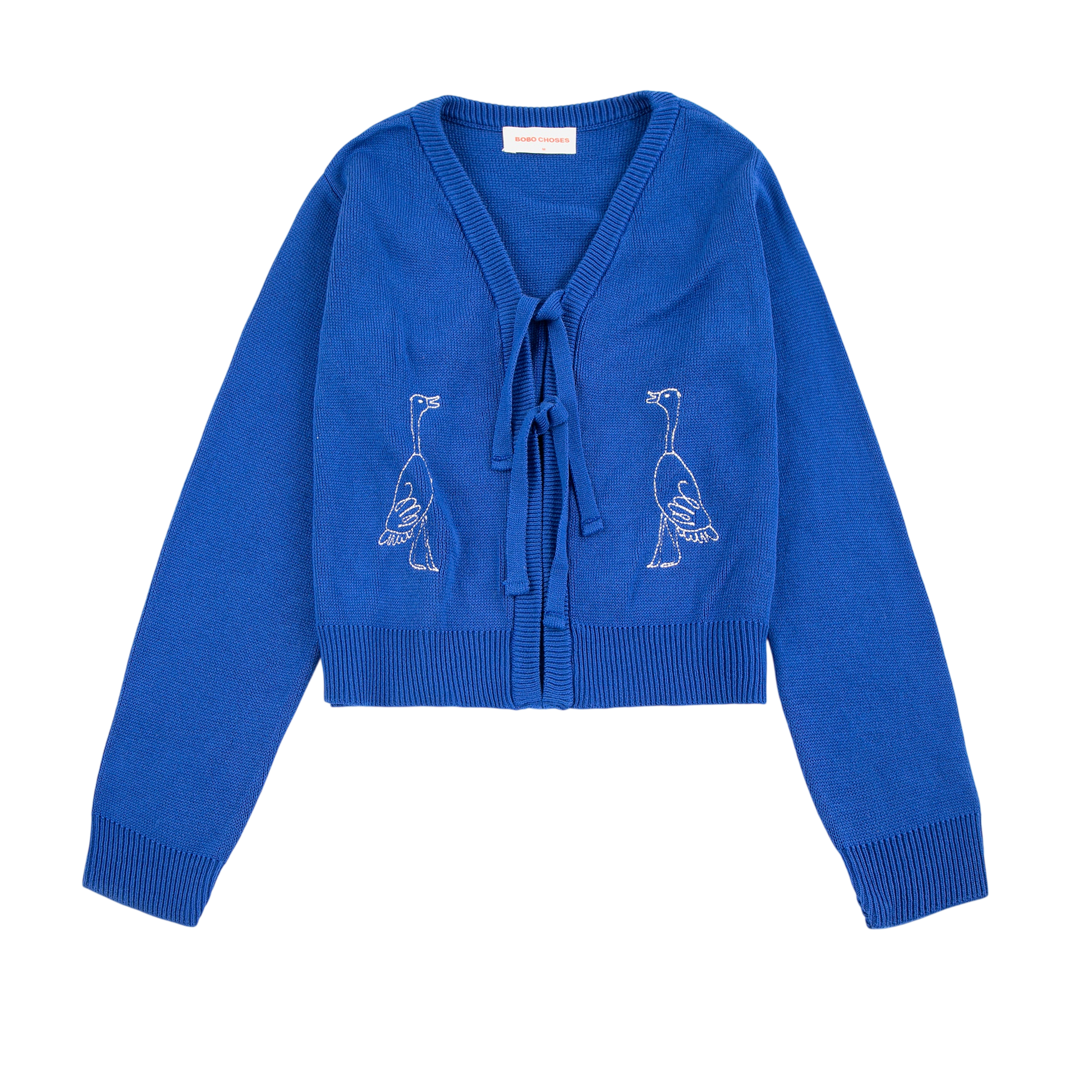 Cardigan adulte Summer Trip Bird Blue