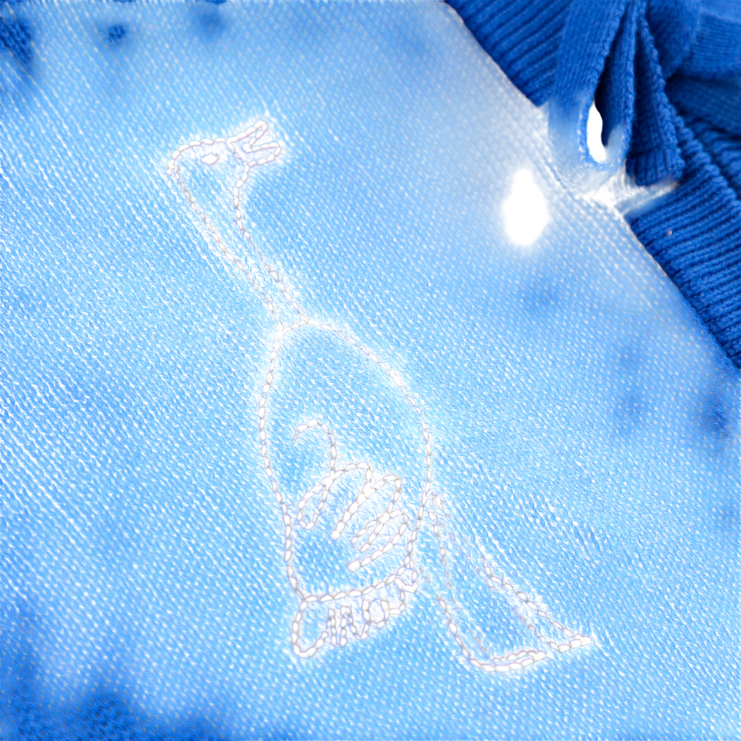 Cardigan adulte Summer Trip Bird Blue