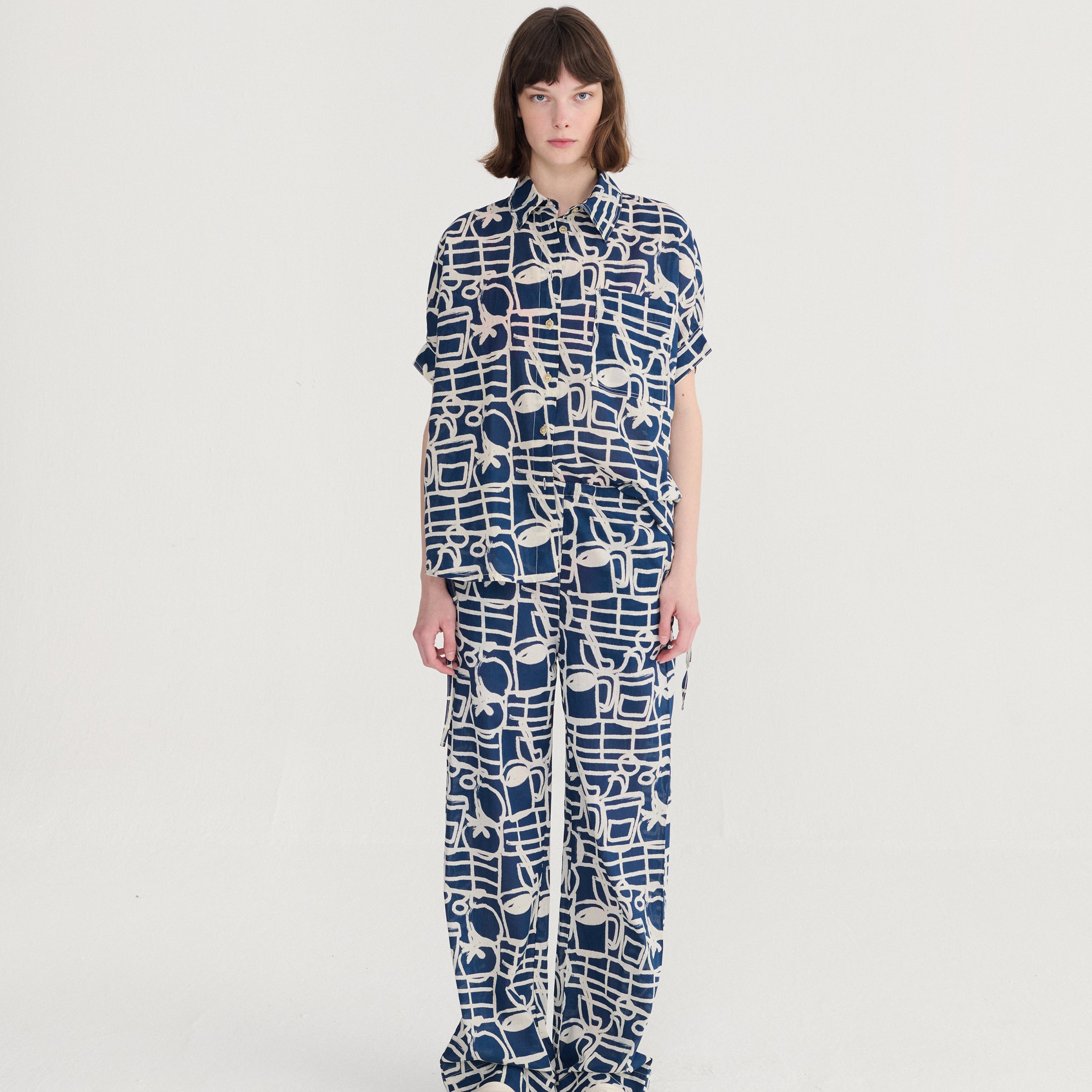 Pantalon adulte Festival Navy Blue