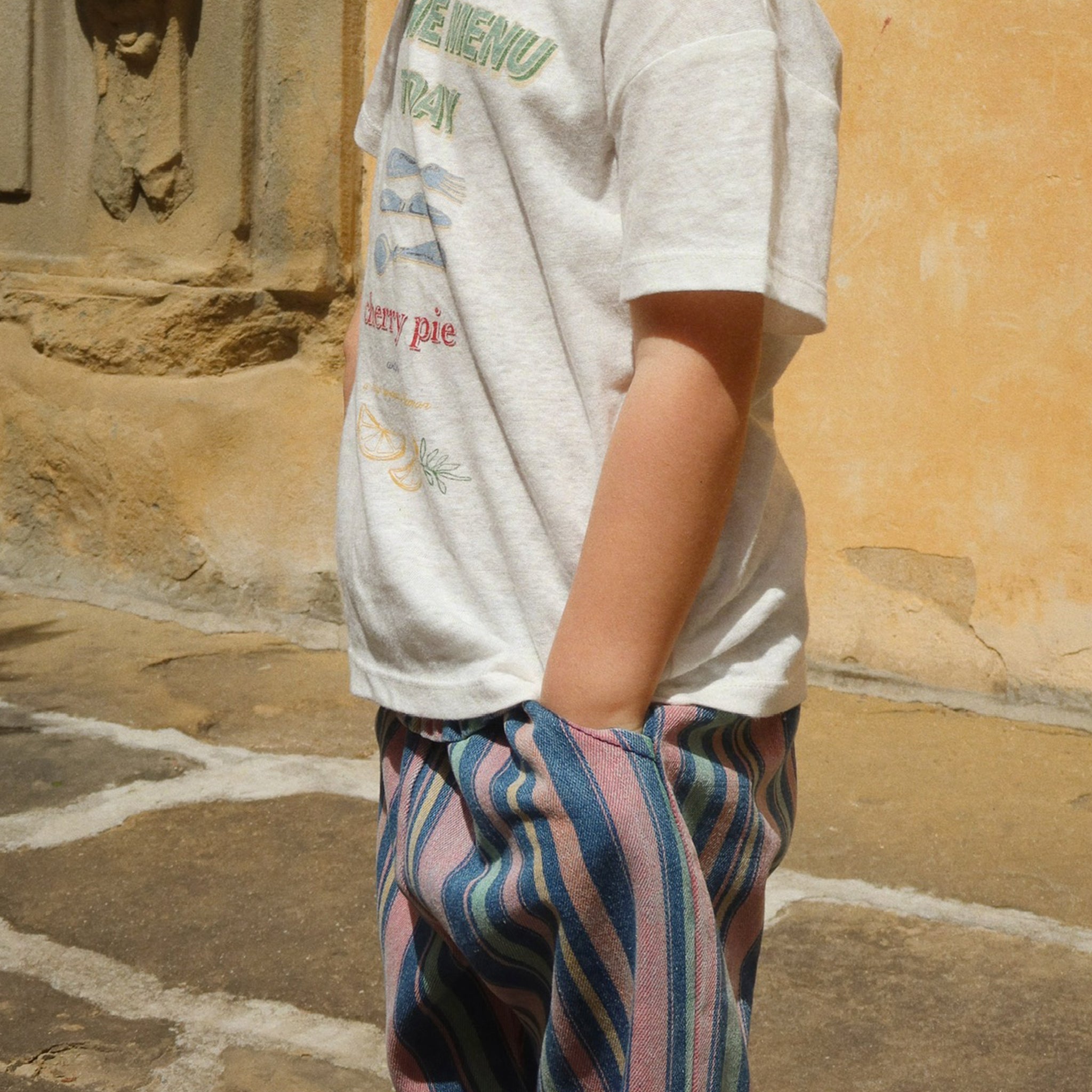 Pantalon Magot Frill Miami Stripe