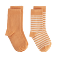 Lot de 2 chaussettes Melon Cream