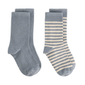 Lot de 2 chaussettes Stone Grey Cream