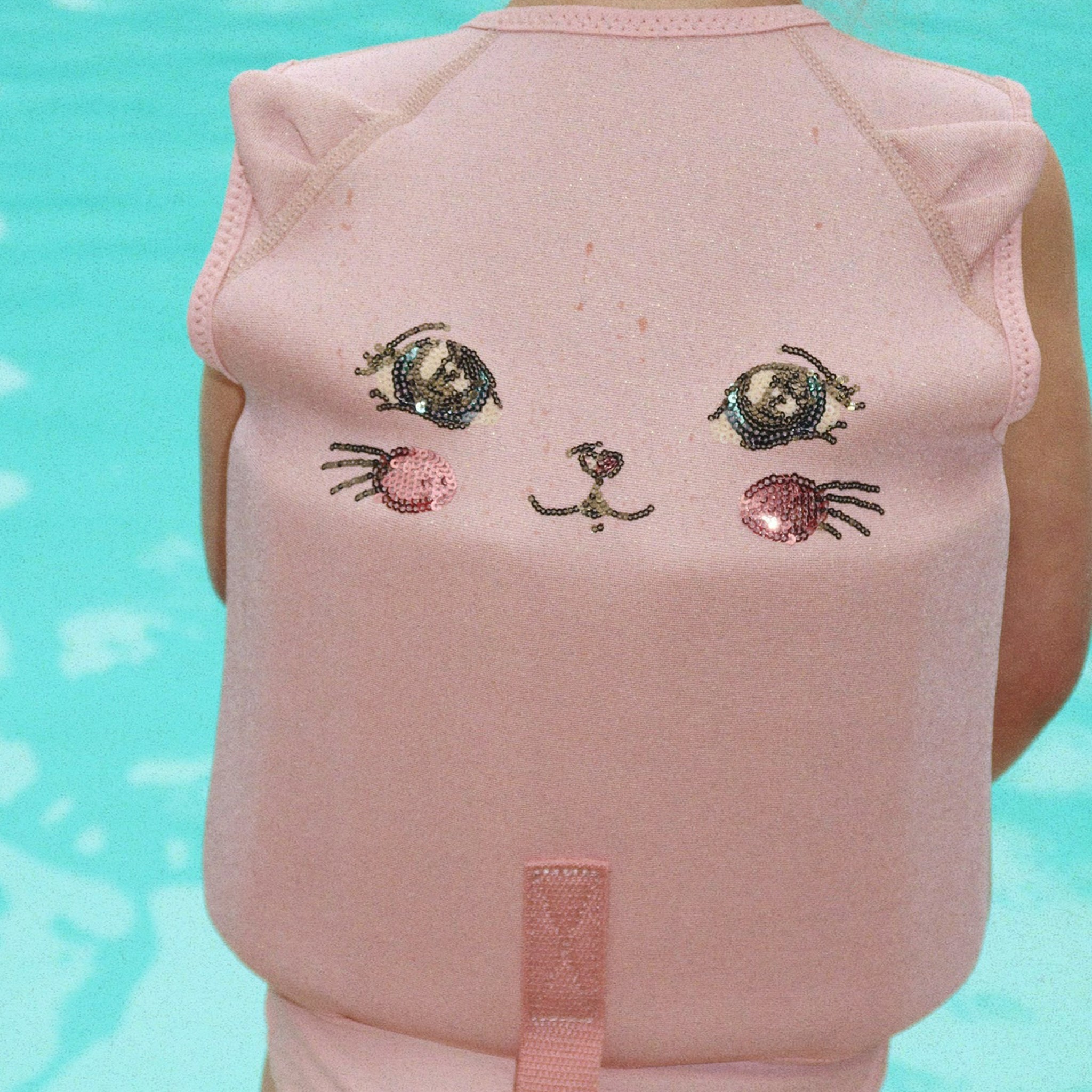 Schwimmweste Kitty Powder Pink