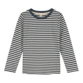 Langarmshirt Blue Grey Cream