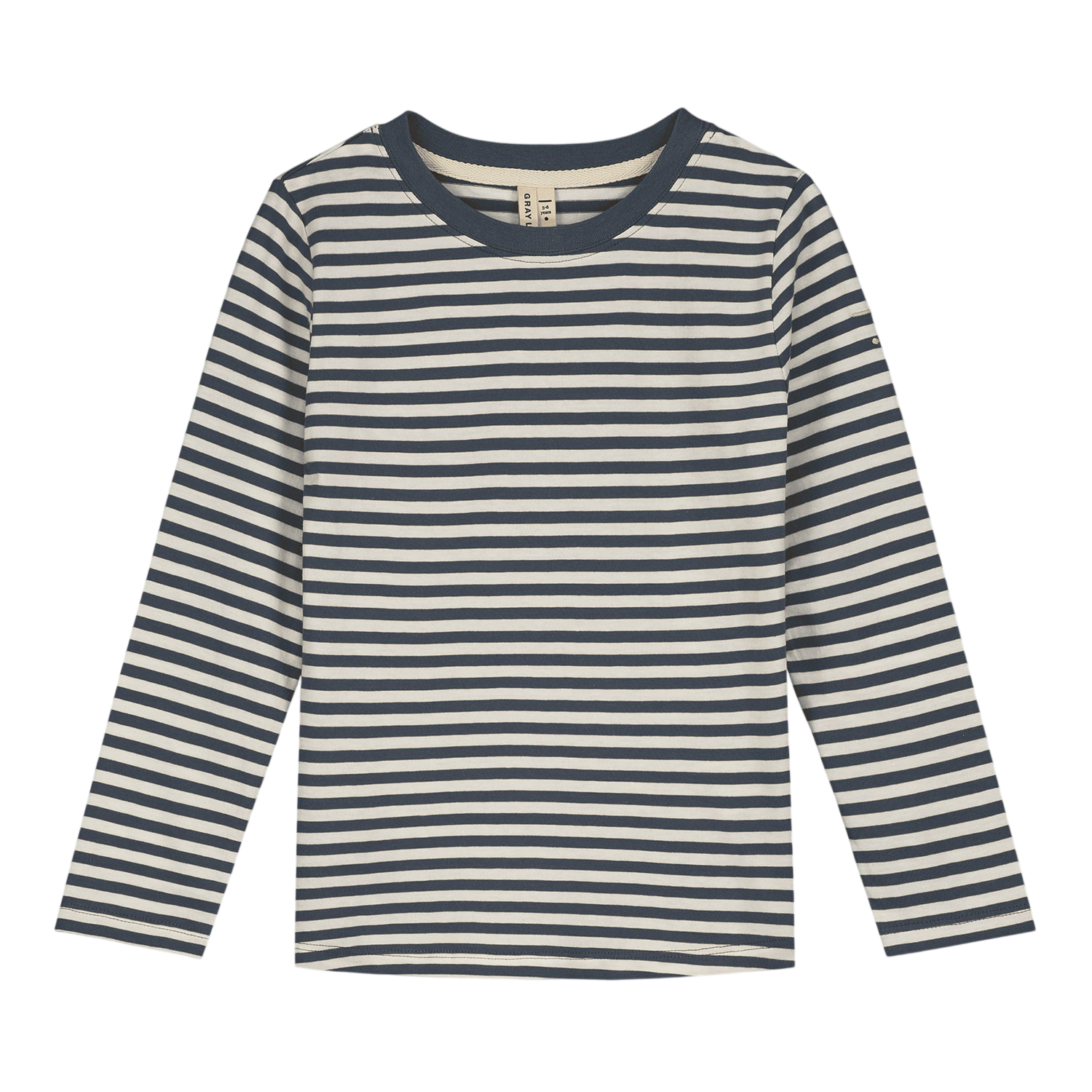 Long-sleeved shirt Blue Grey Cream