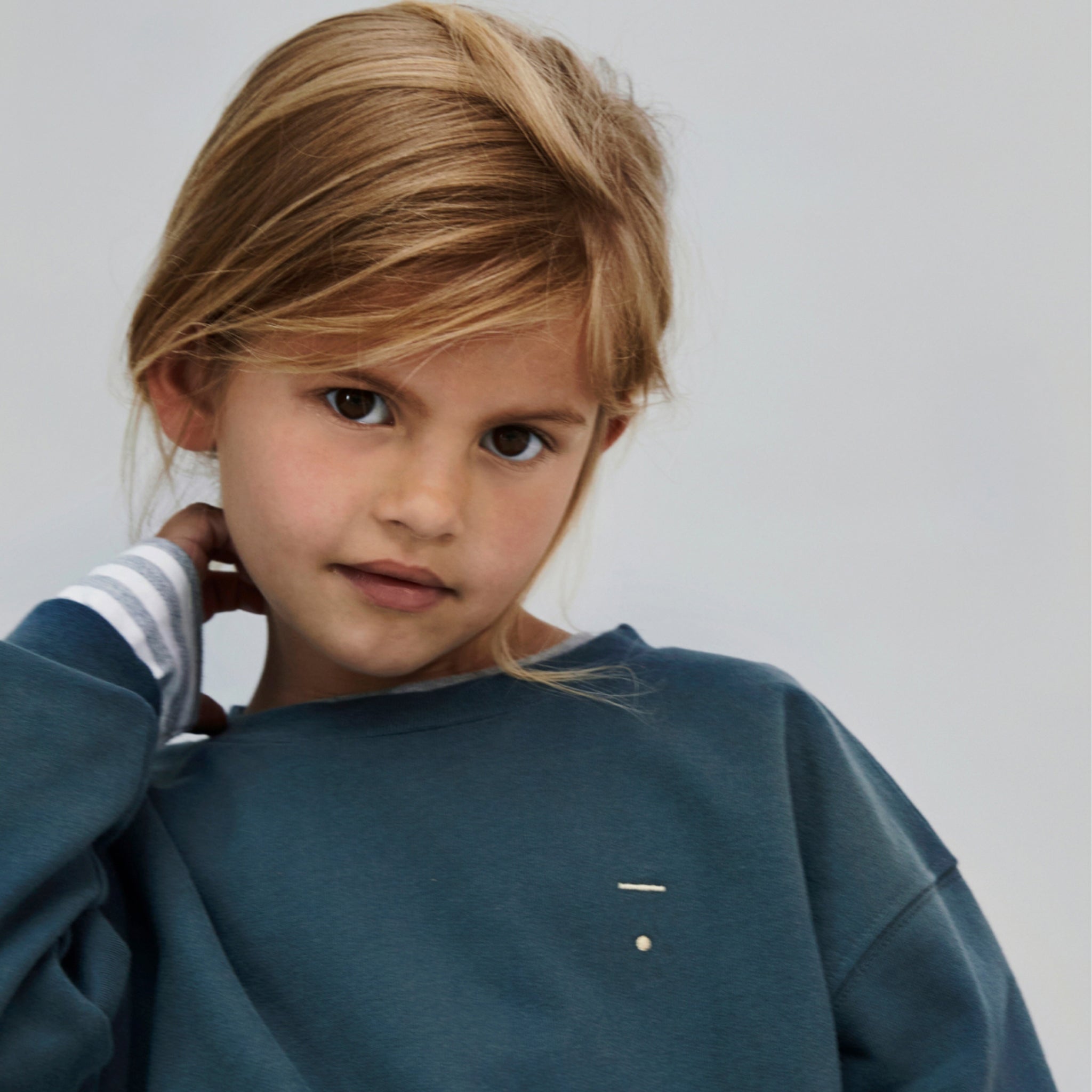 Sweatshirt Blue Grey