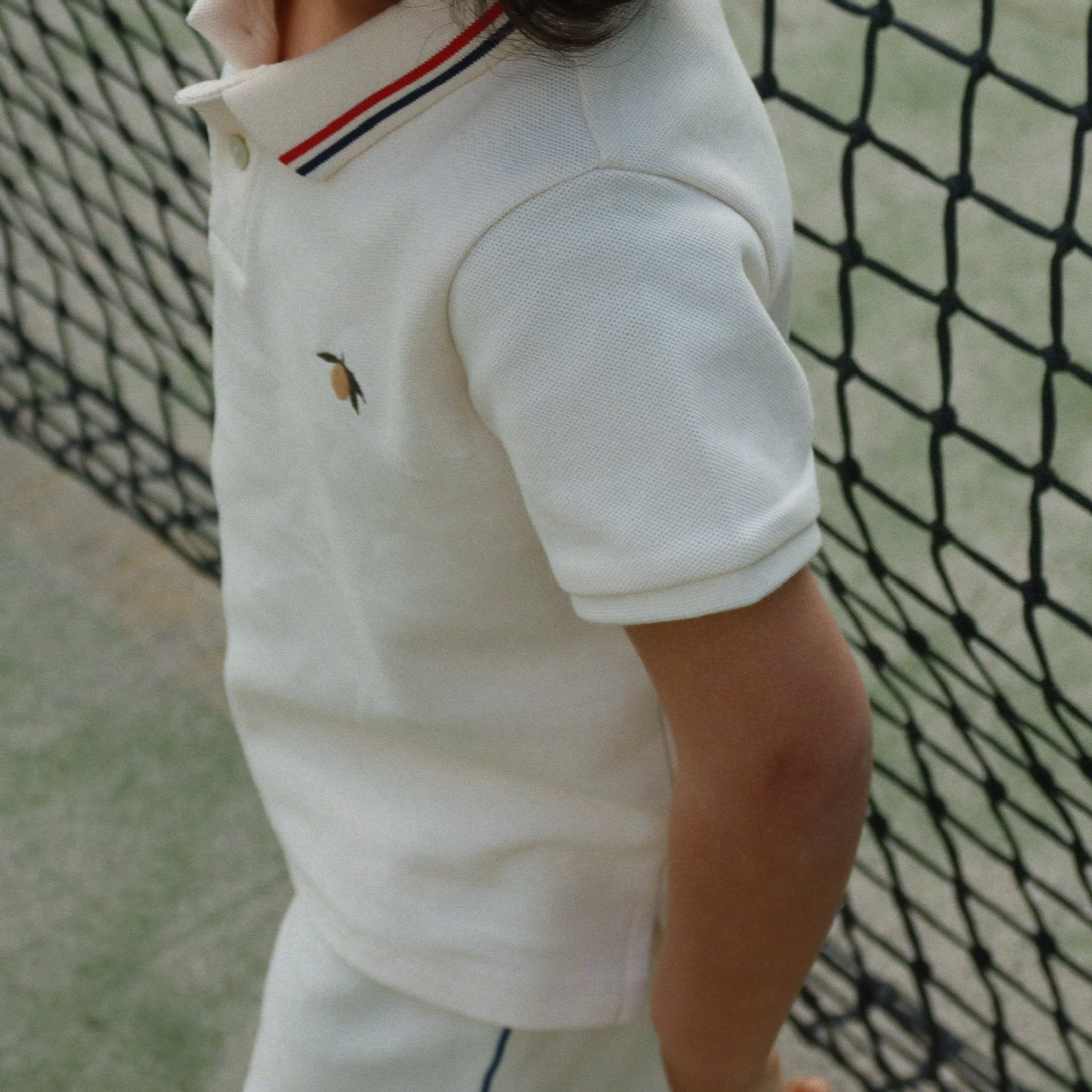 Polo shirt Florian Antique White