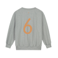 Sweat-shirt Birthday 6 Grey Melange Melon