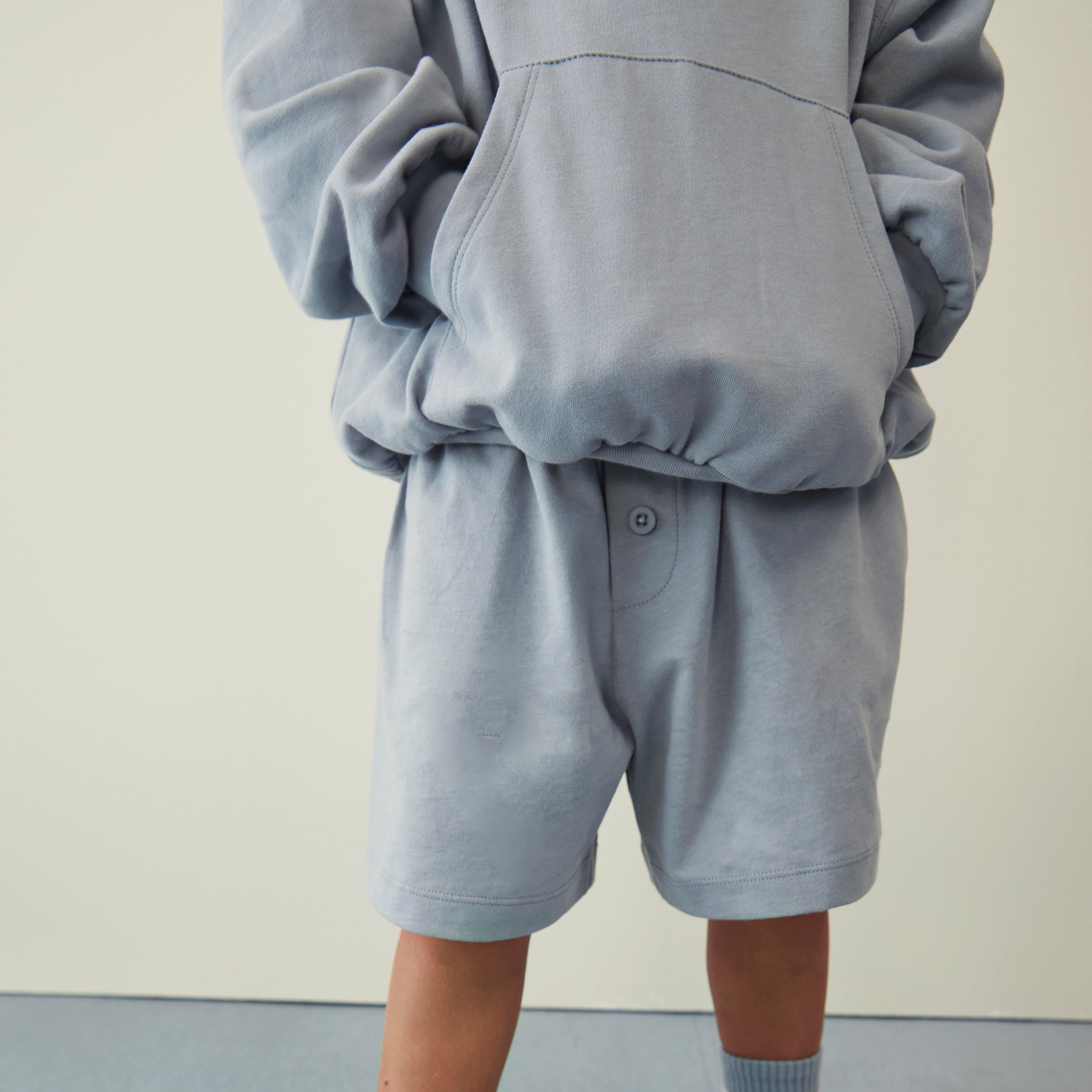 Sweat à capuche Stone Grey