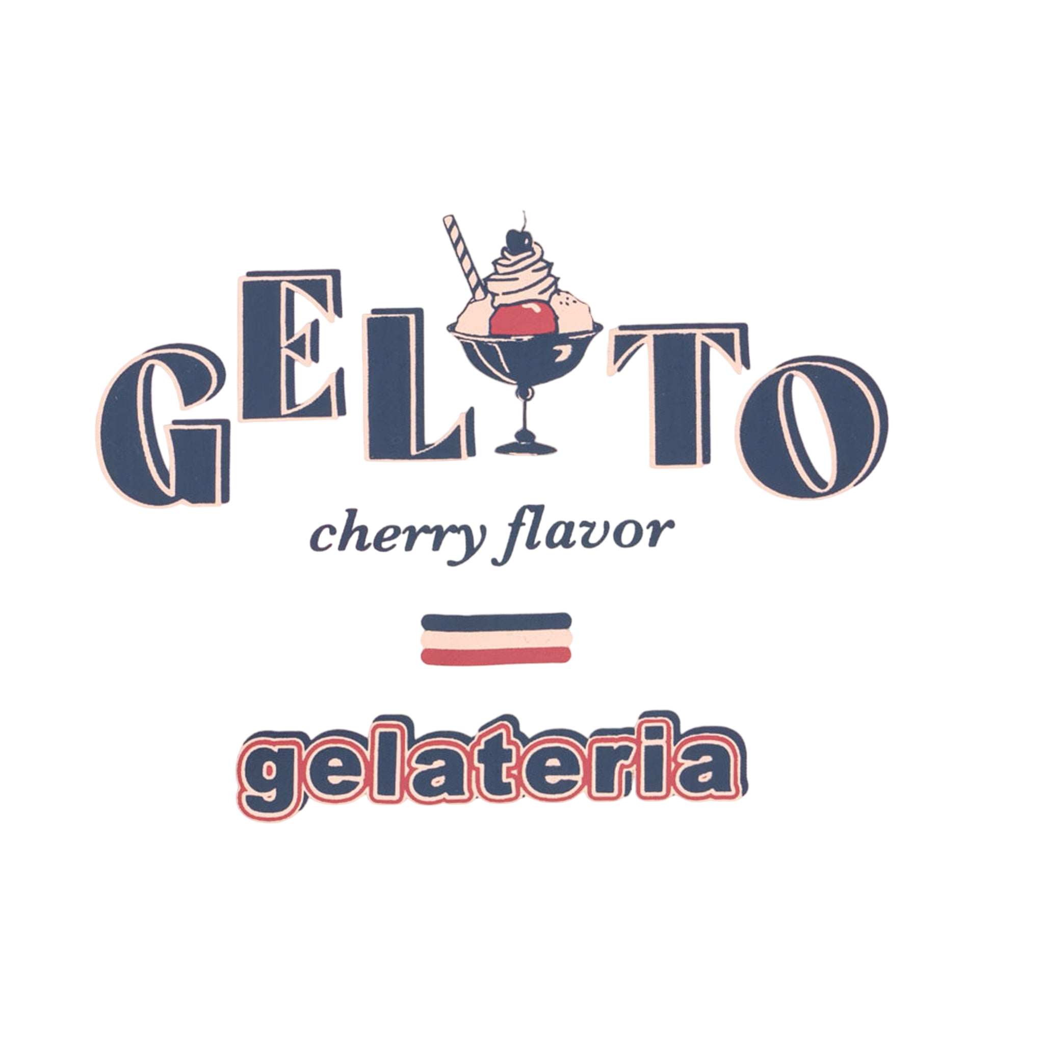 Badeanzug Pomia Candy Rose Stripe