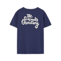 T-shirt Rooster Deep Blue