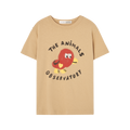 T-shirt Rooster Soft Brown