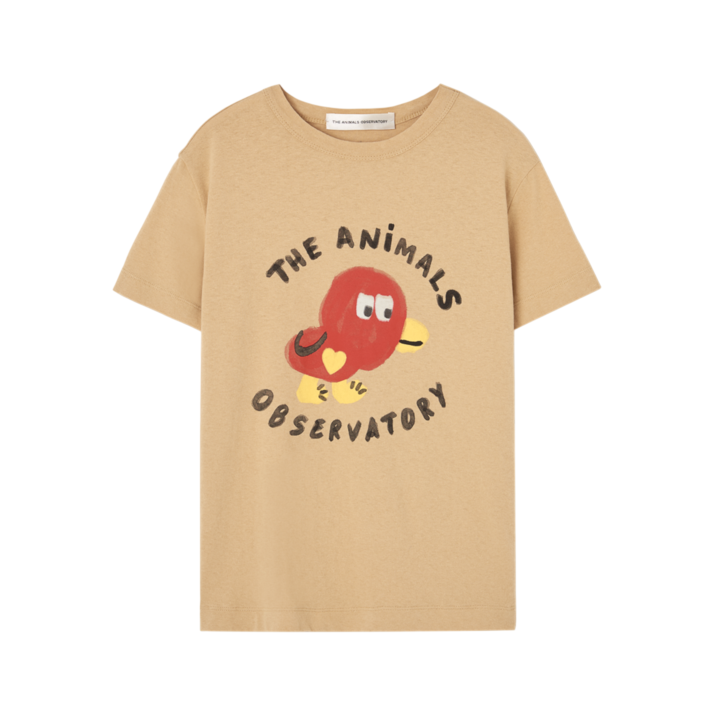 T-shirt Rooster Soft Brown