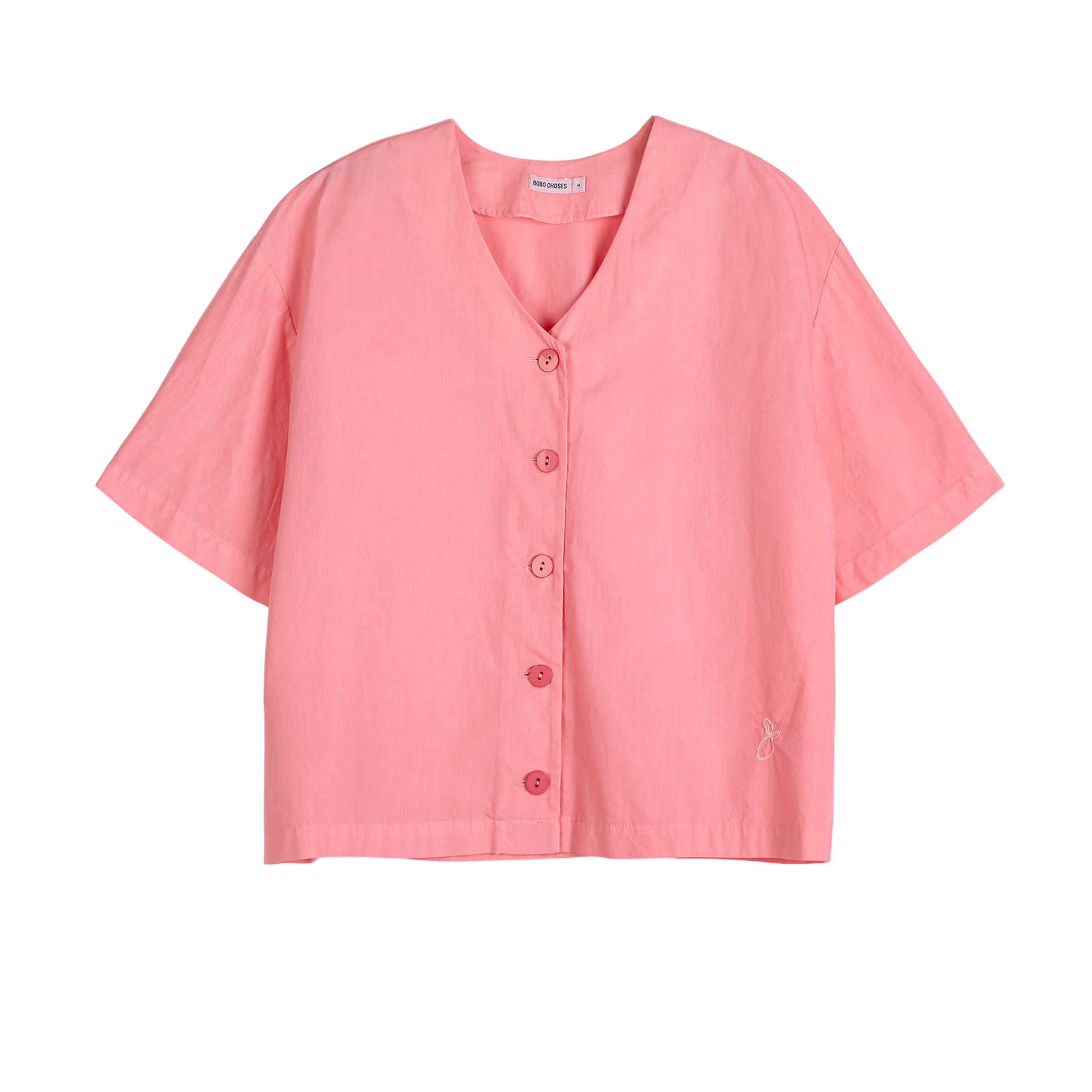 Adult Bluse Paper Touch Pink