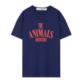 Adult T-Shirt Salmon Deep Blue