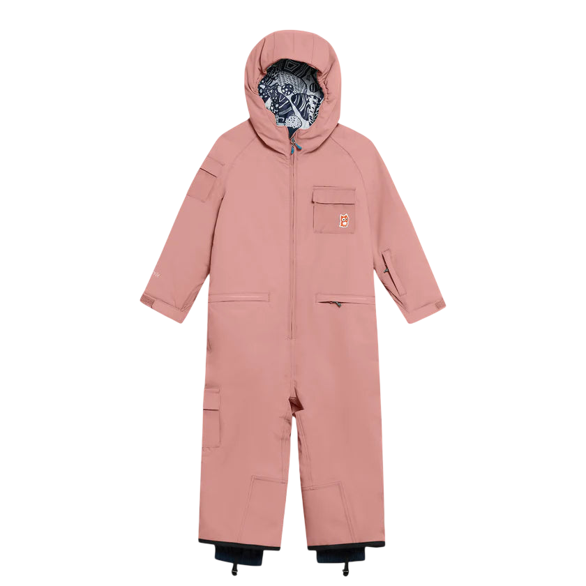 Quest Dark rose ski suit