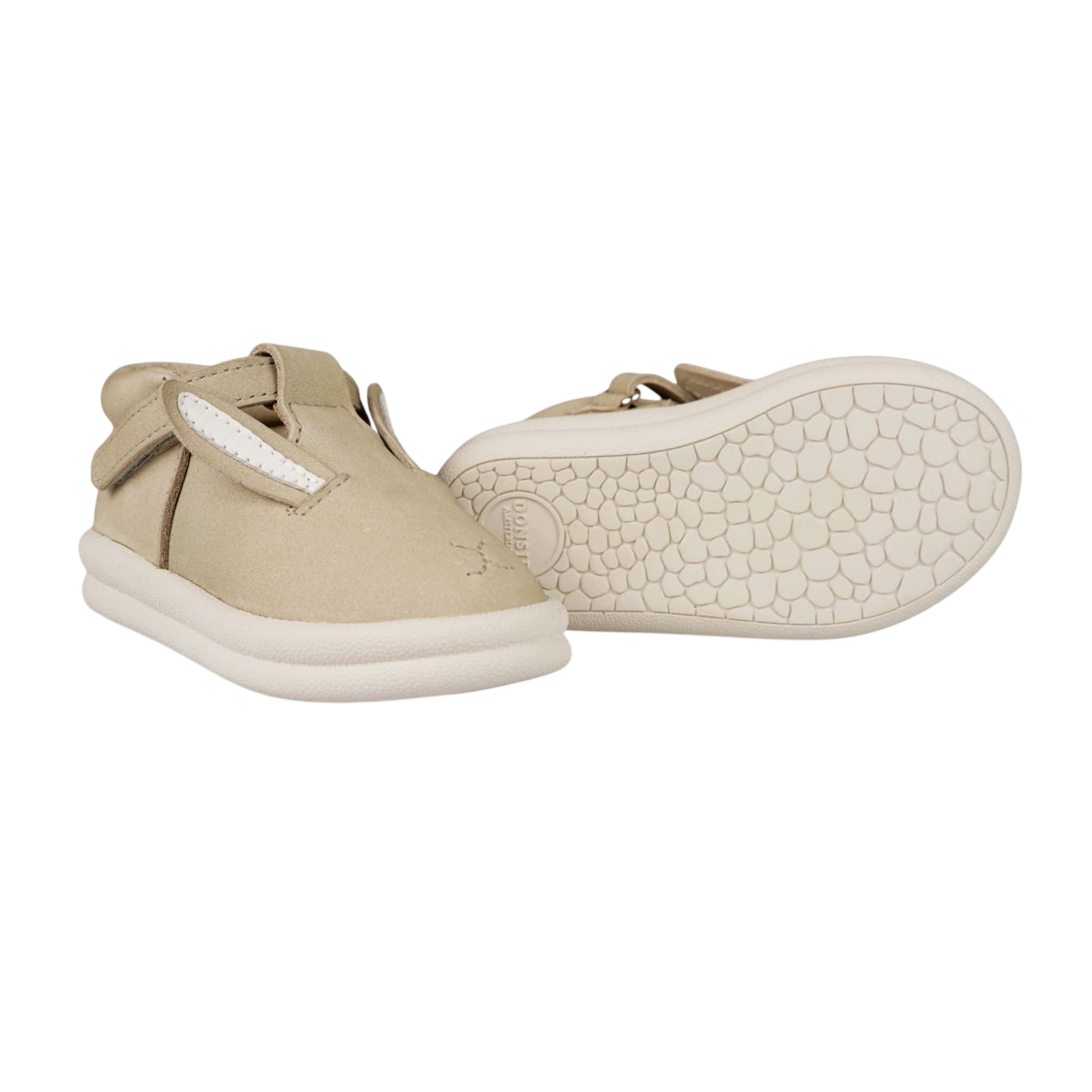 Baby Schuhe Zazo Classic Bunny Taupe Nubuck