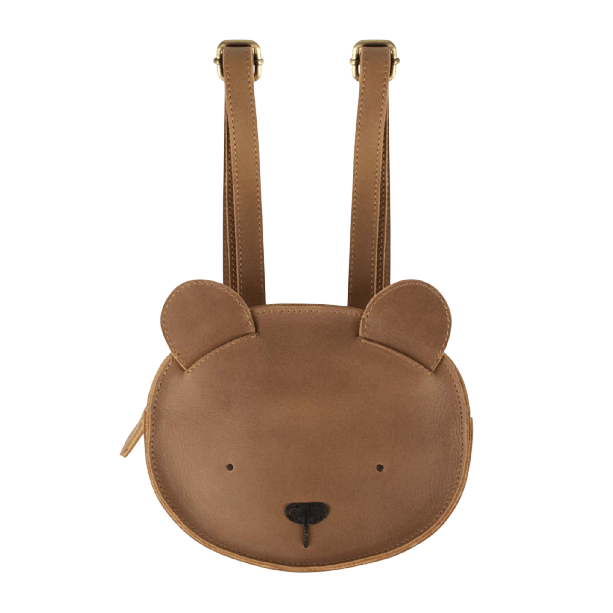 Kapi Classic Bear Cognac Classic Leather backpack