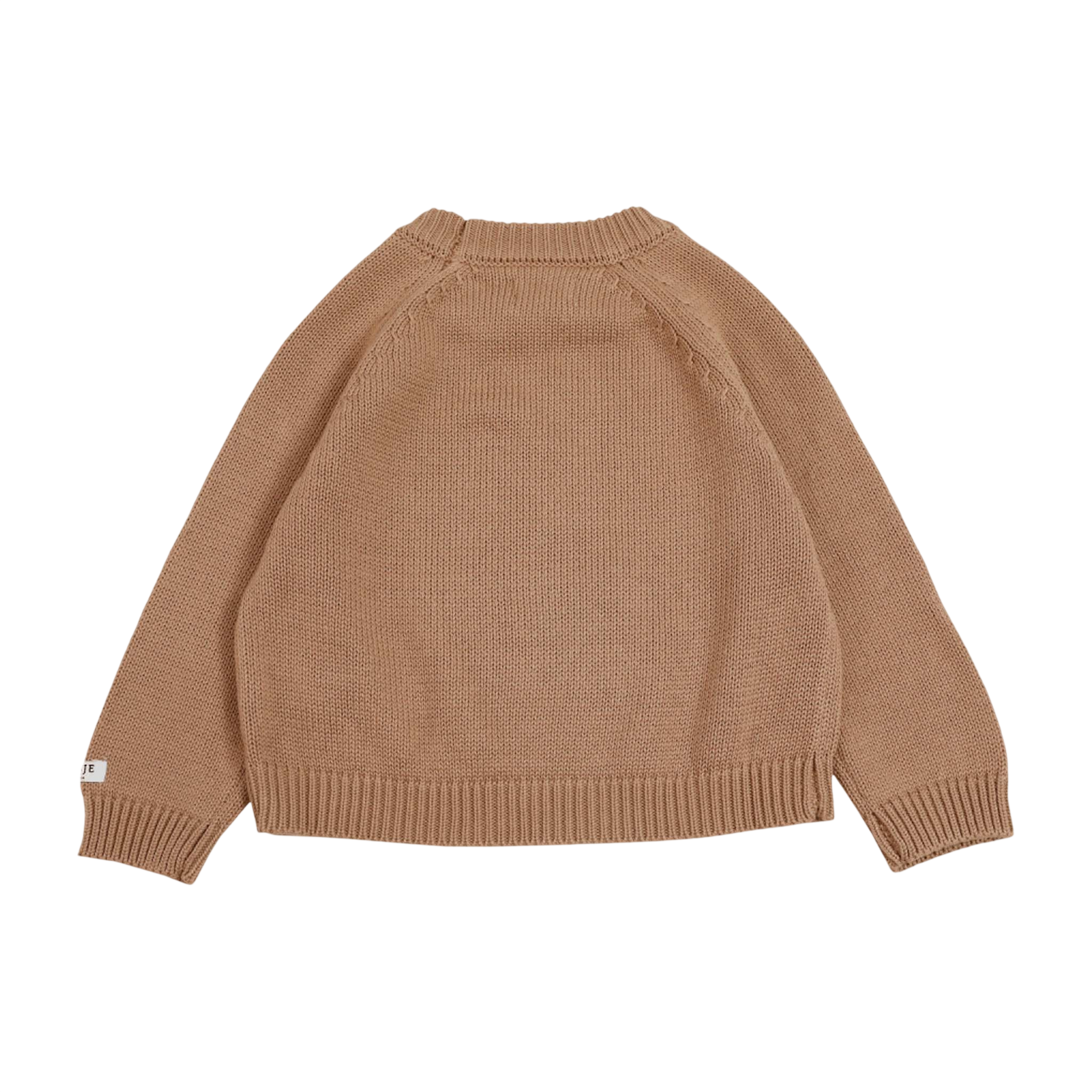 Pull en tricot Loeke Fluffy Bunny Rose Mocha